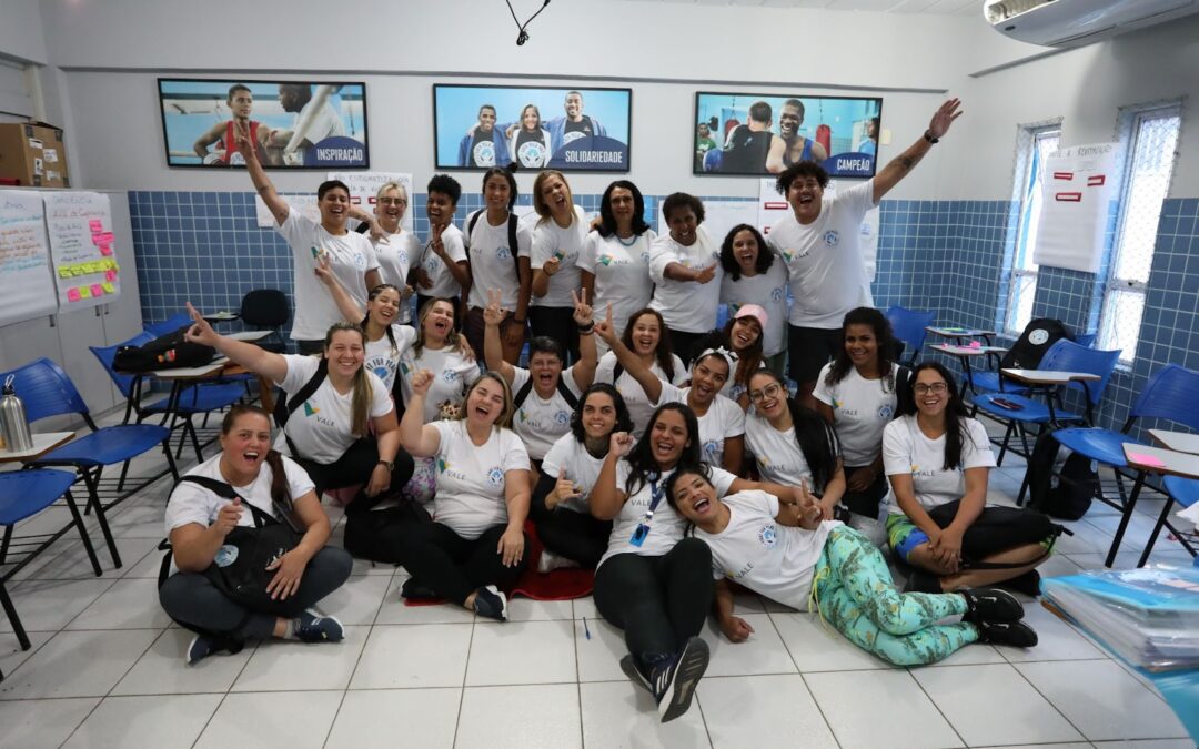 Intercâmbio de saberes: Educadoras esportivas da Grande Vitória participam de imersão do Treinamento Nós com Elas, no Complexo da Maré 