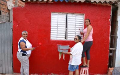 Projeto Comunidade Segura realiza intervenção artística na favela do Savoyzinho (SP)