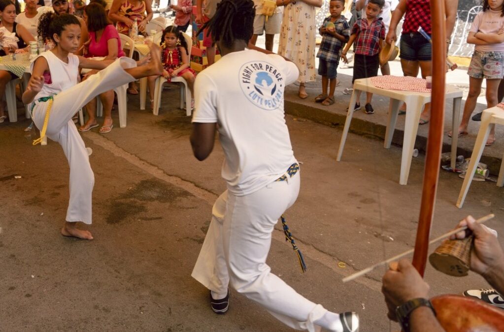 Projeto Capoeira nas Escolas promove ação cultural no EDI Professora Cleia Santos de Oliveira