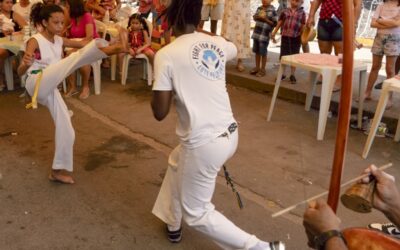 Projeto Capoeira nas Escolas promove ação cultural no EDI Professora Cleia Santos de Oliveira