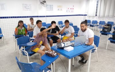 Luta pela Paz (CE) promove liderança de jovens do Nova Caiçara com lançamento do Conselho Jovem 