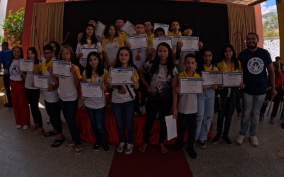 Evento celebra o encerramento das aulas eletivas na escola Edgar Linhares, em Fortaleza (CE)