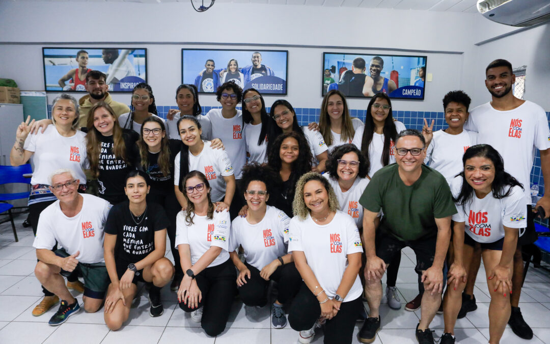 Evento do Nós Com Elas terá apresentação dos resultados e roda de conversa sobre masculinidades no esporte