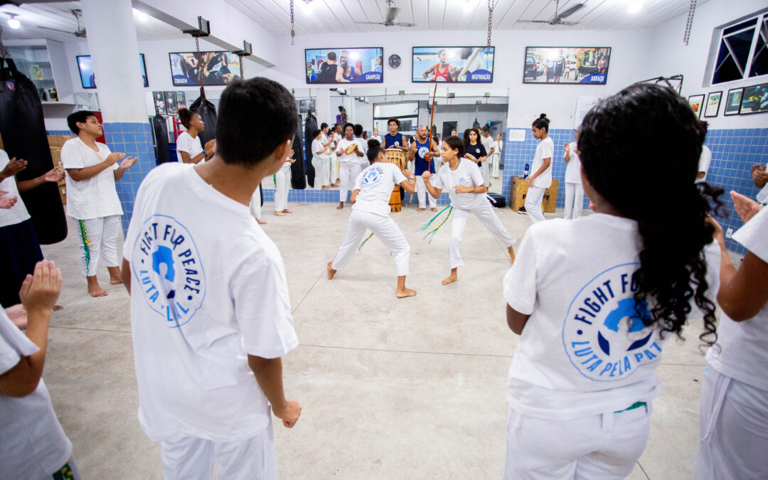 Criança esperança e luta pela paz