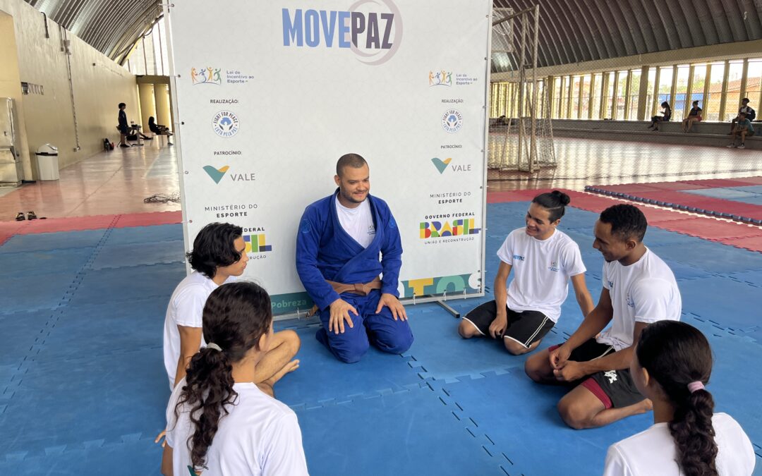 Arte que contagia: Esporte como caminho para confiança, disciplina e transformação.