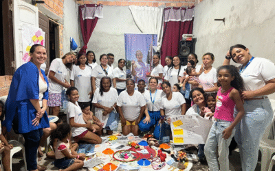 Moradores do Monte das Oliveiras participam da primeira oficina do projeto MovePaz