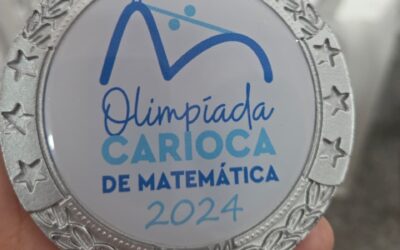 Aluna do Reforço Escolar da Luta pela Paz conquista medalha de prata na Olimpíada Carioca de Matemática