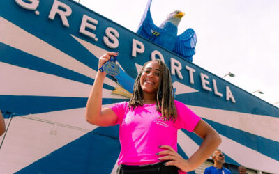 Da Maré para as ruas do Rio: como a corrida transformou a trajetória de Vivian Dias