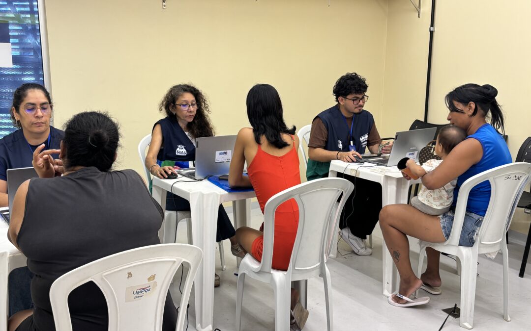 Articulação entre MovePaz e CRAS Aurá fortalece a rede de cuidado na Cabanagem 